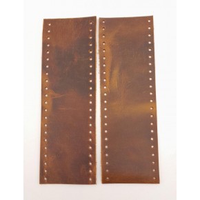 Çanta Aksesuar Crazy Oil Hardal Gerçek Deri Tutma Sapı 18X6 Cm Simit Sap