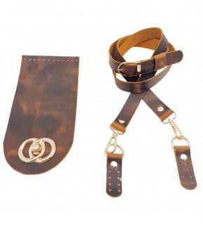 Çanta Aksesuar Crazy Oil Hardal Sarı Gerçek Deri Dual Model Çanta Seti Light Gold Metalli