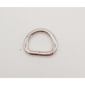 Çanta Aksesuar D Halka 1.3 Cm Gümüş 1 Adet