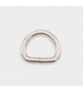 Çanta Aksesuar D Halka 1.5 Cm Gümüş 1 Adet