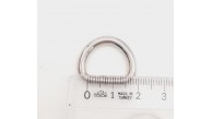 Çanta Aksesuar D Halka 1.5 Cm Gümüş 1 Adet