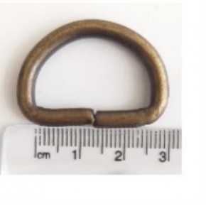 Çanta Aksesuar D Halka 2.5 Cm Antik