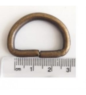 Çanta Aksesuar D Halka 2.5 Cm Antik