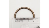 Çanta Aksesuar D Halka 4 Cm Antik Renk 1 Adet