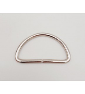 Çanta Aksesuar D Halka 5 Cm Gümüş Renk 1 Adet