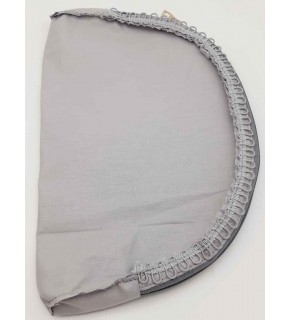 Çanta Aksesuar D Model 30X20 Cm Dikilmiş Fermuarlı Astar Gri Renk