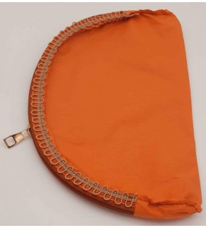 Çanta Aksesuar D Model 30X20 Cm Dikilmiş Fermuarlı Astar Taba Renk