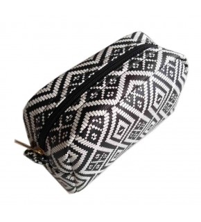 Çanta Aksesuar Desenli El İşi Hobi, Makyaj Çantası Organizer Jumbo Kilim Desen