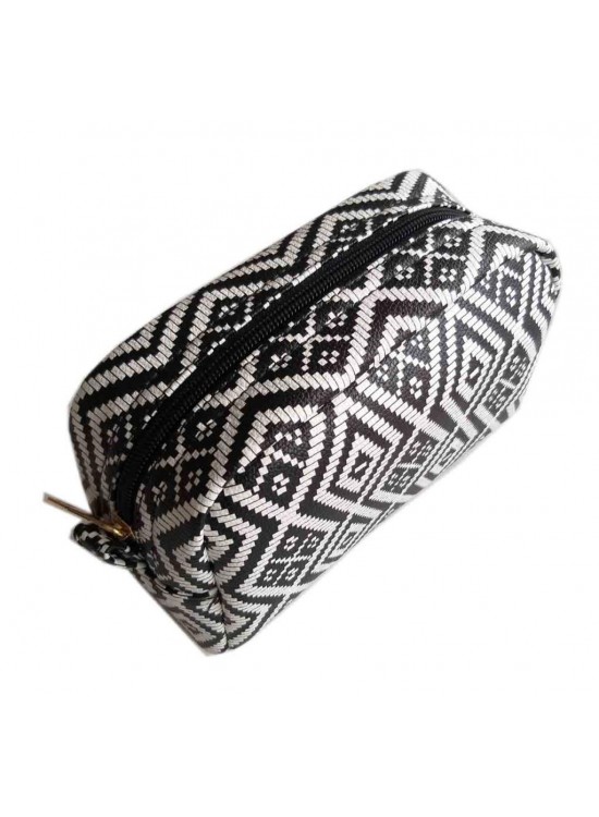 Çanta Aksesuar Desenli El İşi Hobi, Makyaj Çantası Organizer Jumbo Kilim Desen