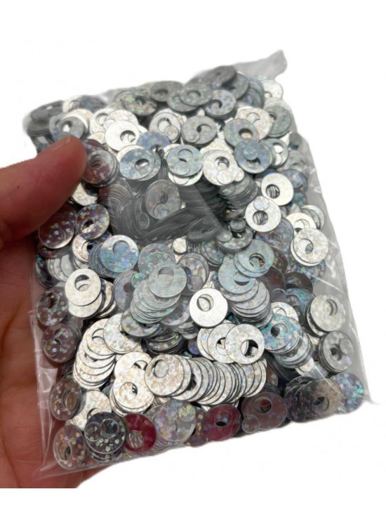 Çanta Aksesuar Desenli Gri Renk 1 Cm Pul 40 Gr