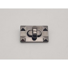 Çanta Aksesuar Dikdörtgen Füme Kilit