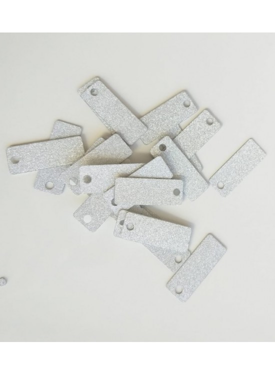 Çanta Aksesuar Dikdörtgen Pul Simli