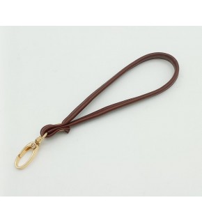 Çanta Aksesuar Dikişli Suni Deri Bordo Renk Elcik Light Gold Metal