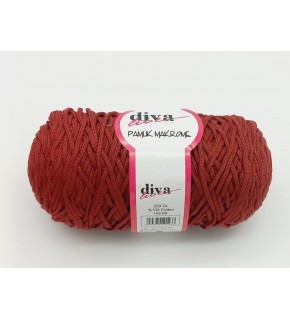 Çanta Aksesuar Diva Pamuk Makrome Açık Bordo (Kalın)