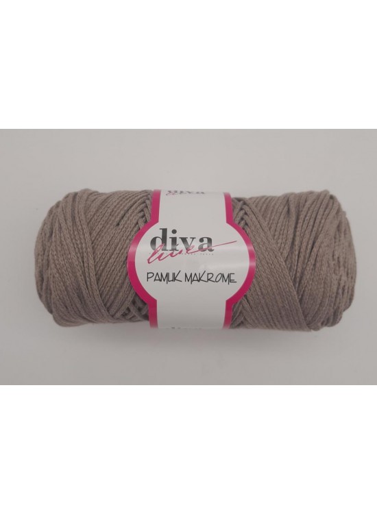 Çanta Aksesuar Diva Pamuk Makrome Açık Vizon (Kalın)