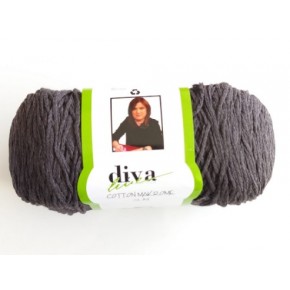 Çanta Aksesuar Diva Pamuk Makrome En Koyu Vizon Renk (İnce) No:32