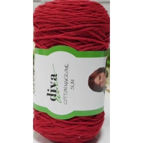 Çanta Aksesuar Diva Pamuk Makrome Kırmızı (İnce)