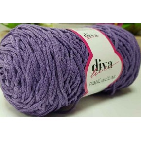 Çanta Aksesuar Diva Pamuk Makrome Mor (Kalın)