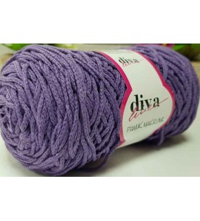 Çanta Aksesuar Diva Pamuk Makrome Mor (Kalın)