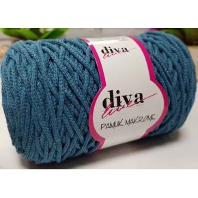 Çanta Aksesuar Diva Pamuk Makrome Petrol (Kalın)