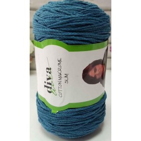 Çanta Aksesuar Diva Pamuk Makrome Petrol Renk (İnce)