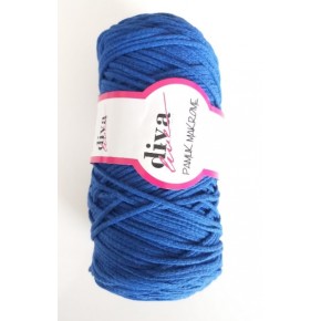 Çanta Aksesuar Diva Pamuk Makrome Saks Mavi (Kalın) No:77