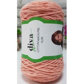 Çanta Aksesuar Diva Pamuk Makrome Somon (İnce)