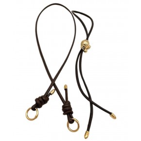 Çanta Aksesuar Düğüm Model Büzgülü Çanta Seti Koyu Kahve