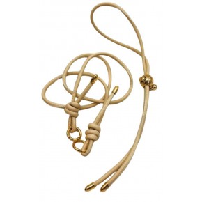 Çanta Aksesuar Düğüm Model Büzgülü Çanta Seti Krem