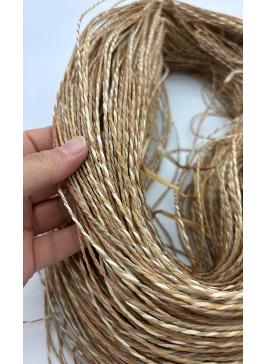 Çanta Aksesuar Ebruli  Kağıt İp 600 gr No:12