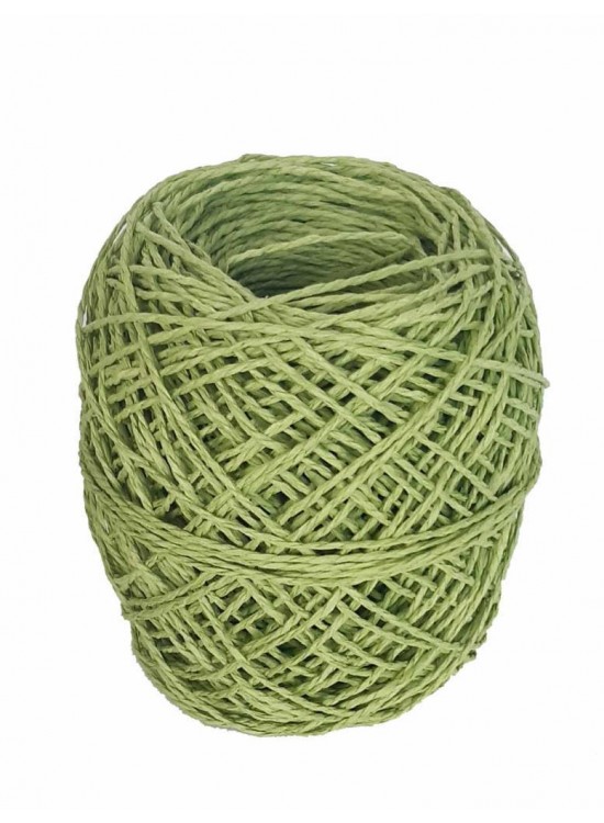 Çanta Aksesuar Elma Yeşil 50 Gr Sarılmış Kağıt İp