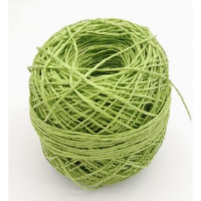 Çanta Aksesuar Elma Yeşili Renk 100 Gr Sarılmış Kağıt İp