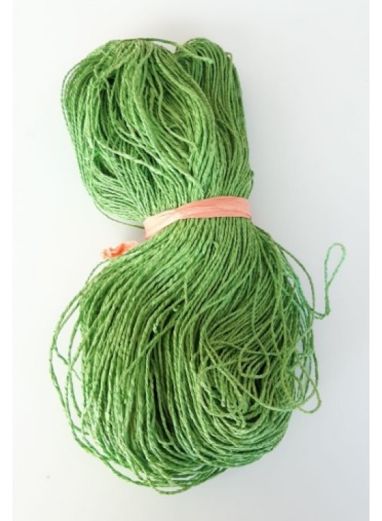 Çanta Aksesuar Elma Yeşili Renk Kağıt İp (200 Gr)