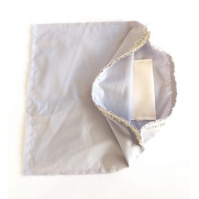 Çanta Aksesuar Fermuarsız 28X28 Cm Dikilmiş Astar Açık Gri