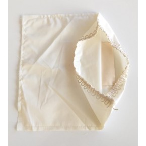 Çanta Aksesuar Fermuarsız 28X28 Cm Dikilmiş Astar Krem