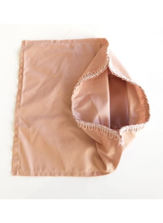 Çanta Aksesuar Fermuarsız 28X28 Cm Dikilmiş Astar Sütlü Kahve