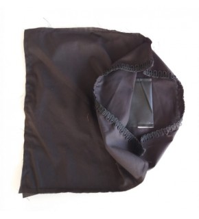 Çanta Aksesuar Fermuarsız 38X38 Cm Dikilmiş Astar Siyah