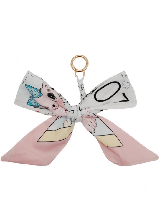 Çanta Aksesuar Fiyonk Renkli Çanta Fuları No:09 Çanta Aksesuar Fiyonk Renkli Çanta Fuları No:09