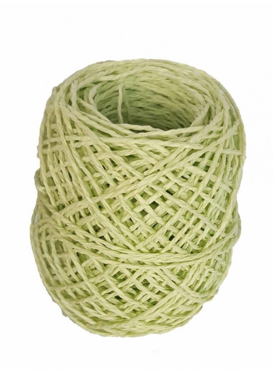 Çanta Aksesuar Fosforlu Yeşil 50 Gr Sarılmış Kağıt İp Çanta Aksesuar Fosforlu Yeşil 50 Gr Sarılmış Kağıt İp