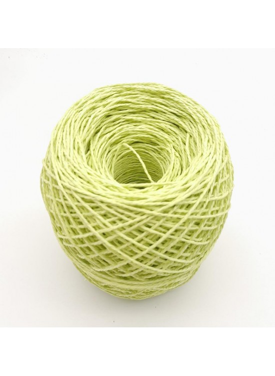Çanta Aksesuar Fosforlu Yeşil Renk 100 Gr Sarılmış Kağıt İp