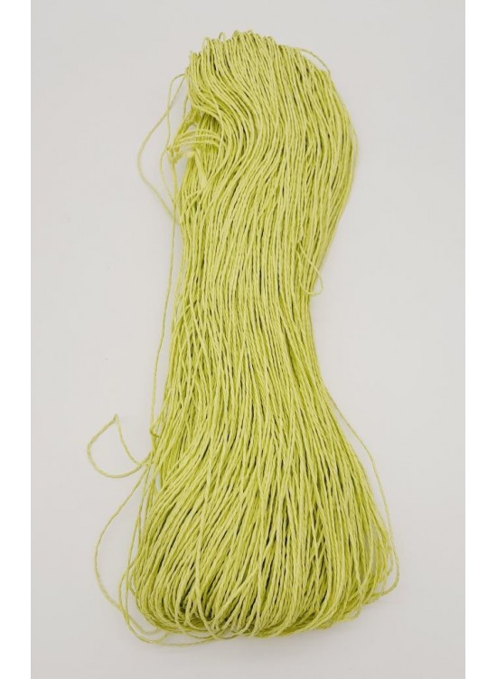 Çanta Aksesuar Fosforlu Yeşil Renk Kağıt İp 500 Gr