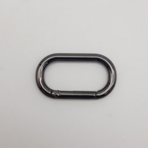 Çanta Aksesuar Füme Büyük Boy Ovalize Yaylı Halka 1 Adet