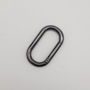 Çanta Aksesuar Füme Büyük Boy Ovalize Yaylı Halka 1 Adet