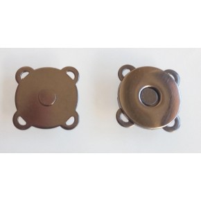 Çanta Aksesuar Füme Dikilebilir Mıknatıslı Çıtçıt