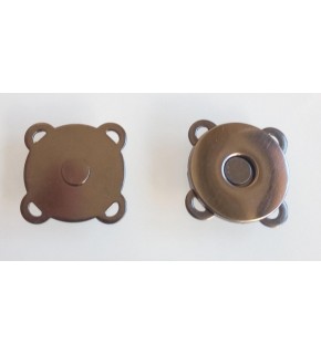 Çanta Aksesuar Füme Dikilebilir Mıknatıslı Çıtçıt