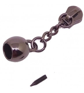 Çanta Aksesuar Füme Fermuar Başı