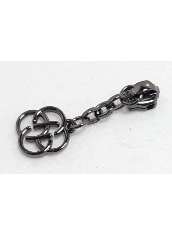 Çanta Aksesuar Füme Fermuar Başı