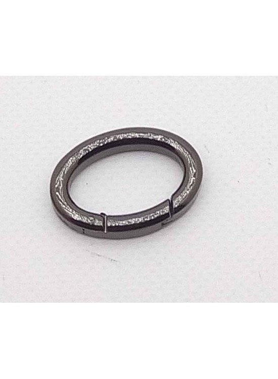 Çanta Aksesuar Füme Oval Yaylı Halka