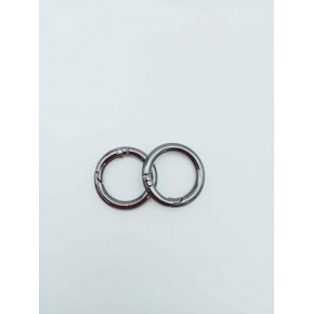 Çanta Aksesuar Füme Renk 2 Cm Yaylı Halka 2Li