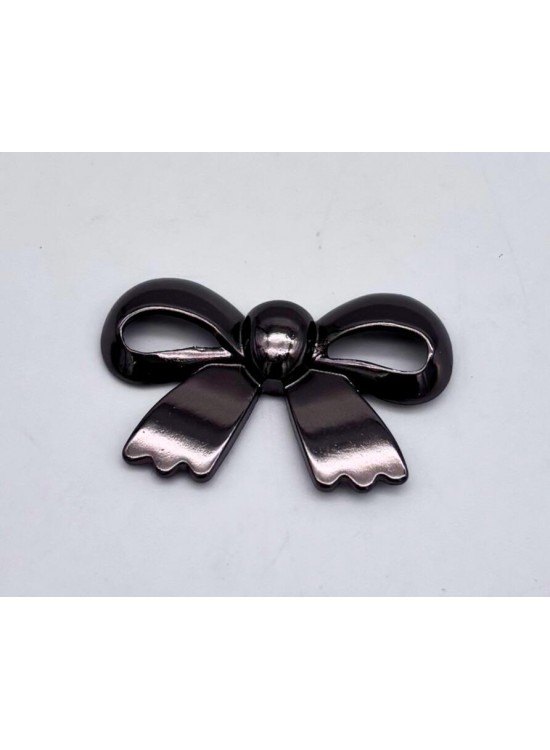 Çanta Aksesuar Füme Renk 3.5 cm Kurdele Model Plaka Süs Çanta Aksesuar Füme Renk 3.5 cm Kurdele Model Plaka Süs